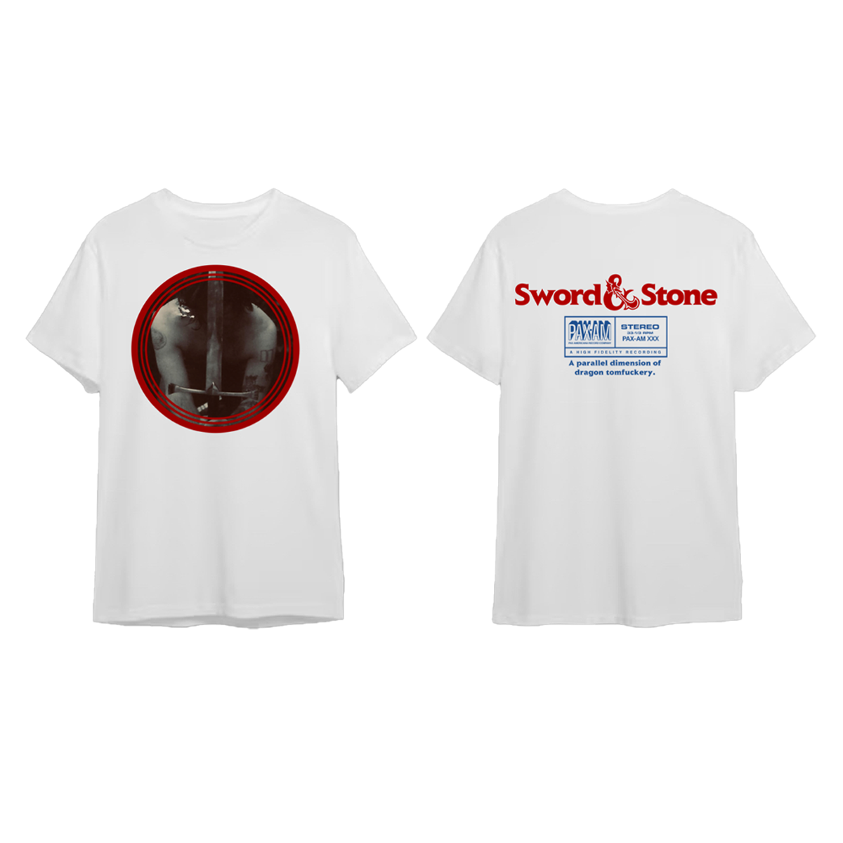 Sword & Stone Color Vinyl & Tee Bundle