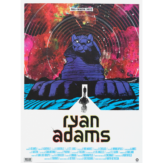 2022 Cat/Sphinx Tour Poster