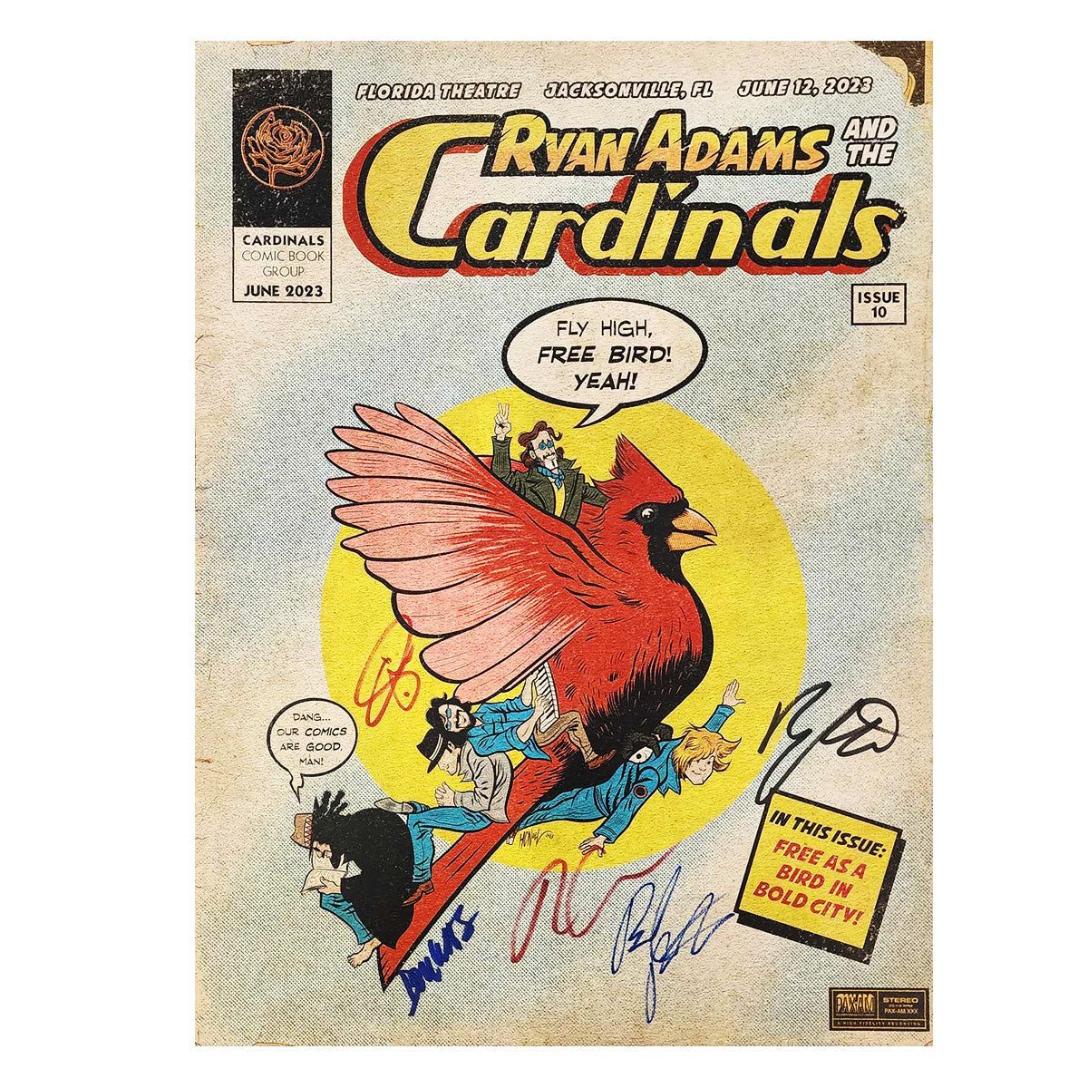 Ryan Adams And The Cardinals Signed Posters