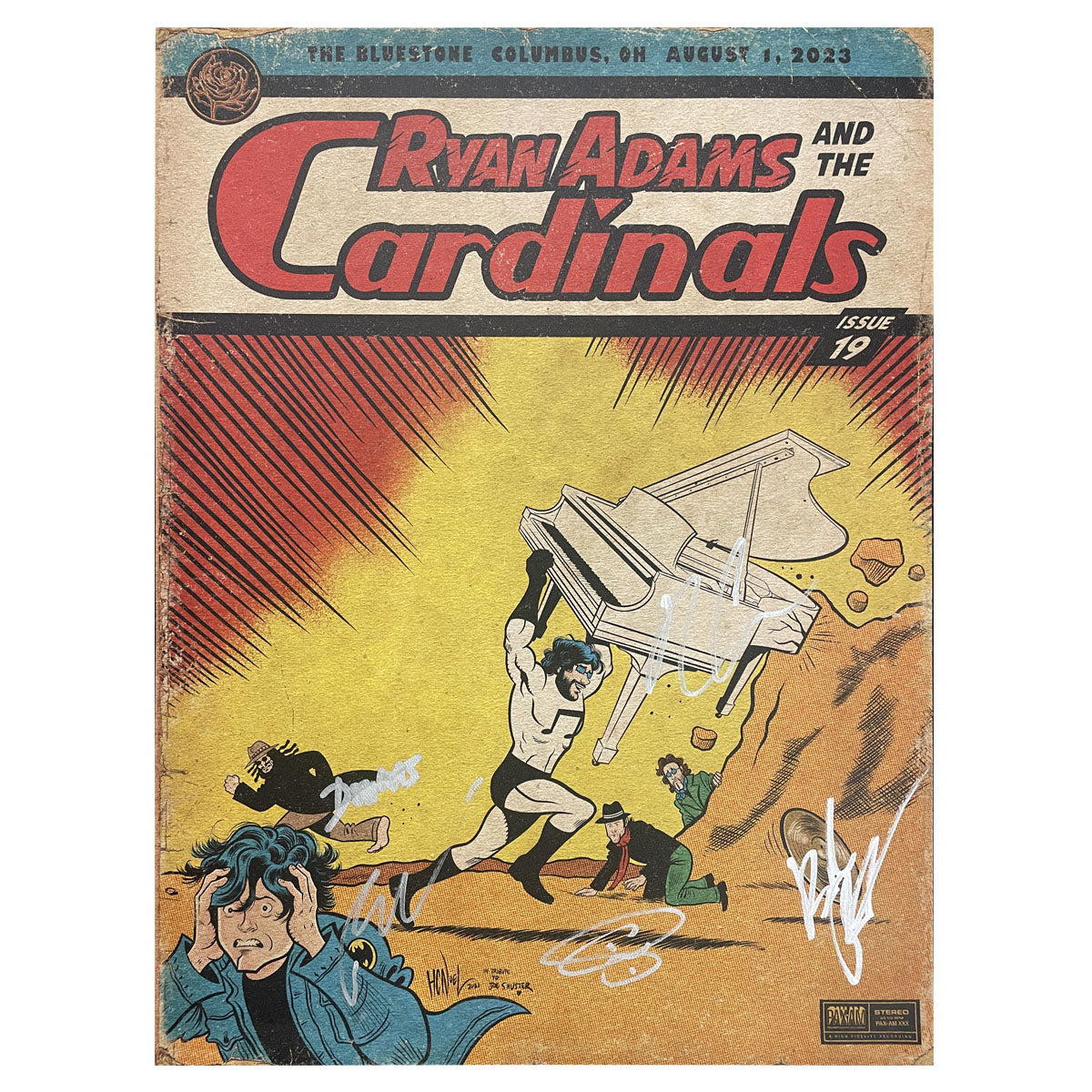 Ryan Adams And The Cardinals Signed Posters