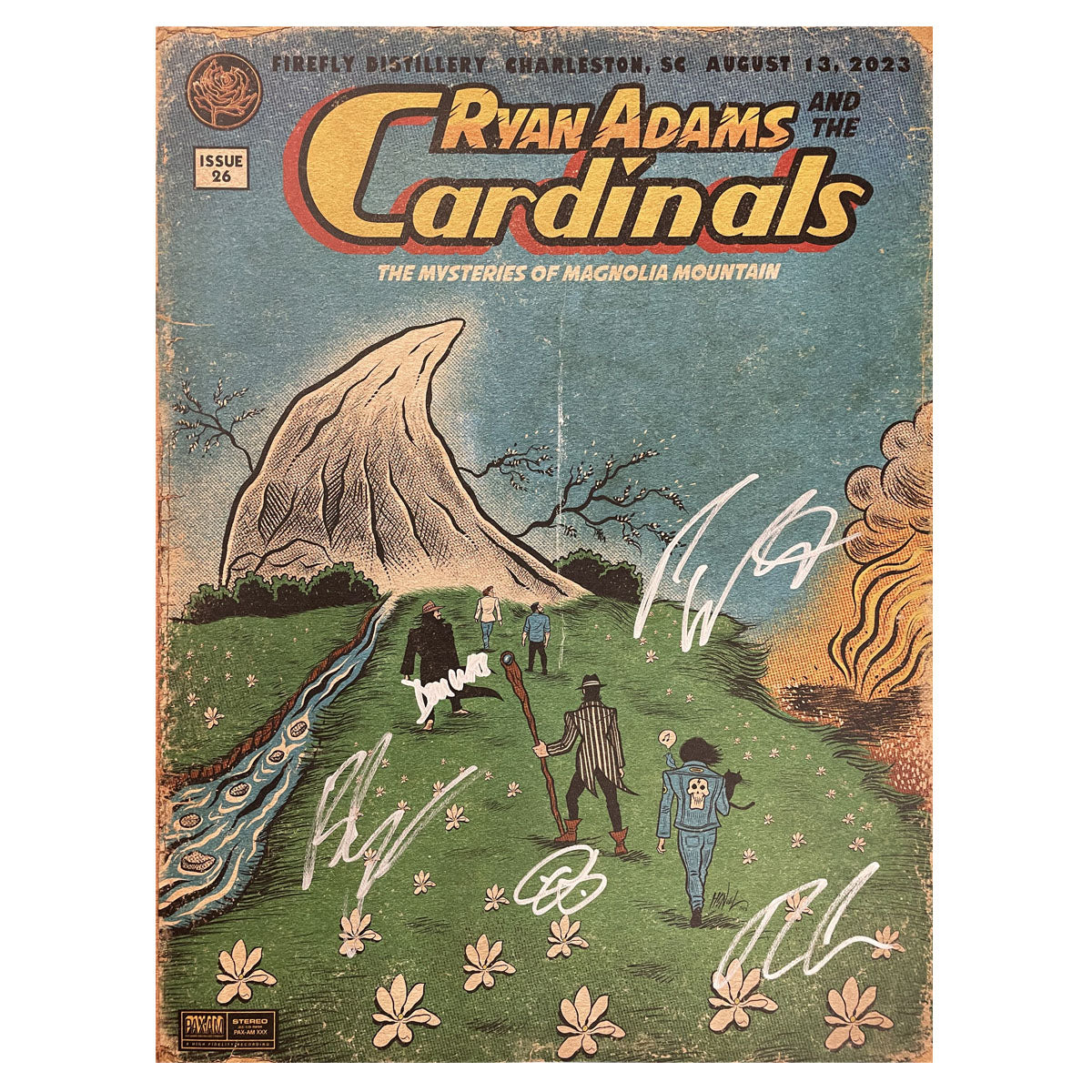 Ryan Adams And The Cardinals Signed Posters